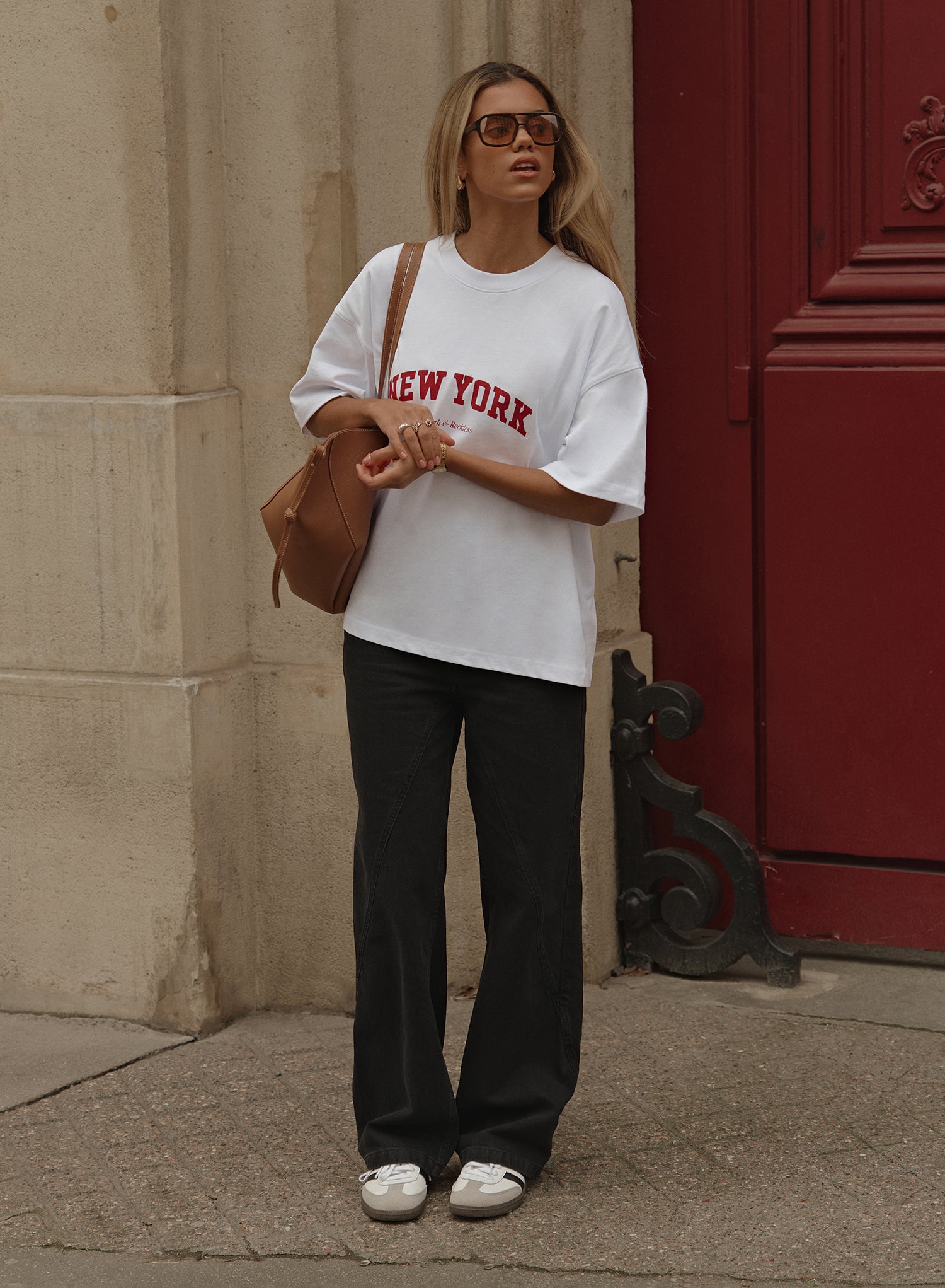 White New York T-shirt